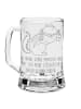 Mr. & Mrs. Panda Bierglas Eichhörnchen Smoothie mit Spruch in Transparent