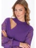 faina Women Sweater in violet
