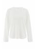 Hessnatur Hessnatur Longsleeve Oversize aus TENCEL™ Lyocell und Bio-Baumwolle in naturweiss