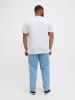 JACK & JONES PLUS T-shirt in Bright White