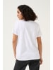 Kaffe T-shirt KArita Regular fit in Optical White