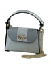 Toscanto Leder Umhängetasche Toscanto Tasche grau, hellgrau ca. 19cm