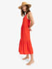 Roxy Midikleid Waiting Line in Rot