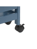 5five Simply Smart Küchenwagen 3-stufig in Blau, (B) 15 x (H) 75 x (L) 40 cm