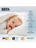 Befa Kinderbett Set medium Decke + Kissen 90 % Daune in Weiß