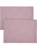 Erwin Müller Jacquard, Baumwollmischung Tischset 2er-Pack Cadiz in altrosé