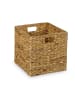 relaxdays 2 x Aufbewahrungskorb in Natur - (B)30 x (H)30 x (T)30 cm