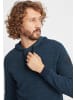 BLEND Strickpullover BHComala 20712242 ME Strickpulli aus Grobstrick in mittelblau
