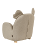 Beliani Kindersessel HERVIK in Beige/Weiß/Braun - (W) 55 x (H) 63 x (L) 49 cm