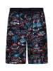 King Kerosin King Kerosin Badeshorts Hawaii in schwarz