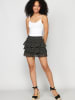KOROSHI KURZER SKIRT in schwarz