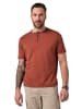 JP1880 Kurzarm T-Shirt in rostbraun