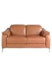 Angel Cerdá Relax-Sofa 6180 in Braun / Stahl
