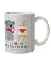 Mr. & Mrs. Panda Kindertasse Koala Künstler mit Spruch in Grau Pastell