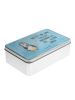 Mr. & Mrs. Panda Geschenkbox Pinguin Lolli mit Spruch in Eisblau