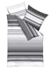 kaeppel 2 tlg. Linon Renforcé Bettwäsche 155x220cm Faible in Grau