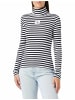 Calvin Klein Rundhals T-Shirt für Damen in schwarz