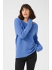 Kaffe Strickpullover KAlinka Regular fit in Ultramarine