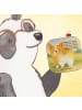 Mr. & Mrs. Panda Bierdeckel Corgi Po Design mit Spruch in Weiß