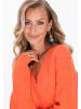 IZIA Cardigan in orange