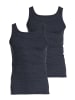 Haasis Bodywear 2er-Set: Unterhemd in schwarz
