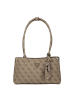 Guess Meridian II Schultertasche 29 cm in latte logo
