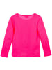 Lilo & Stitch Langarmshirt Disney Stitch mit Glitzer in Dunkelpink
