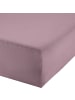 Erwin Müller Single-Jersey Boxspringbett-Spannbettlaken Freising in mauve