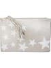 styleBREAKER Clutch Handtasche in Silber