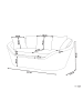 Beliani Sonneninsel CAVO in /Beige - (W) 227 x (H) 80 x (L) 124 cm