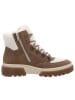 rieker Schnürstiefelette in beige