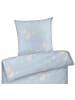 Carpe Sonno Interlock-Jersey Bettwäsche-Set in Blau