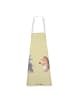 Mr. & Mrs. Panda Schürze Hase Igel ohne Spruch in Gelb Pastell