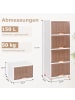 COSTWAY Aufbewahrungsbox 150 L in Weiß