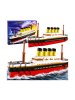 Wisam® Bausteinset Titanic-Schiff Großes Modell 60 cm 3327 Teile.