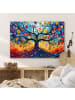 OnlyWow Metallbild Blumenbaum