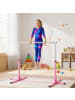 HOMCOM Gymnastik-Turnreck in Rosa 194L x 121B x 150H cm
