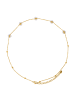 Steel_Art Perlenkette Frauen Flacc goldfarben in goldfarben