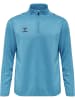 Hummel Halbreißverschluss Sweatshirt Hmlcore Erwachsene in BLUE DANUBE