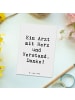 Mr. & Mrs. Panda Postkarte Spruch Arzt mit Herz mit Spruch in Weiß