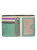 MYWALIT Medium Wallet Geldbörse Leder 11 cm in orchid
