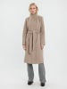 Vero Moda Mantel in Silver Mink