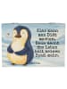 Mr. & Mrs. Panda Aufbewahrungsbox Pinguin Diät Design mit Spruch in Weiß