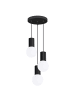 Nice Lamps Pendelleuchte ORBITAL 3 black H 125 cm