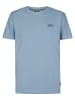 Petrol Industries Logo T?Shirt Cobre in Blau