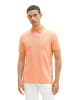Tom Tailor Poloshirt kurzarm für Herren in orange