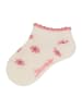 Sterntaler Sneaker-Socken 3er Blumen in ecru