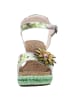 LAURA VITA Sandaletten in grün