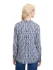 Betty Barclay Longbluse langarm in Weiß/Blau