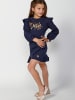 KOROSHI MÄDCHEN SWEATSHIRT in blau